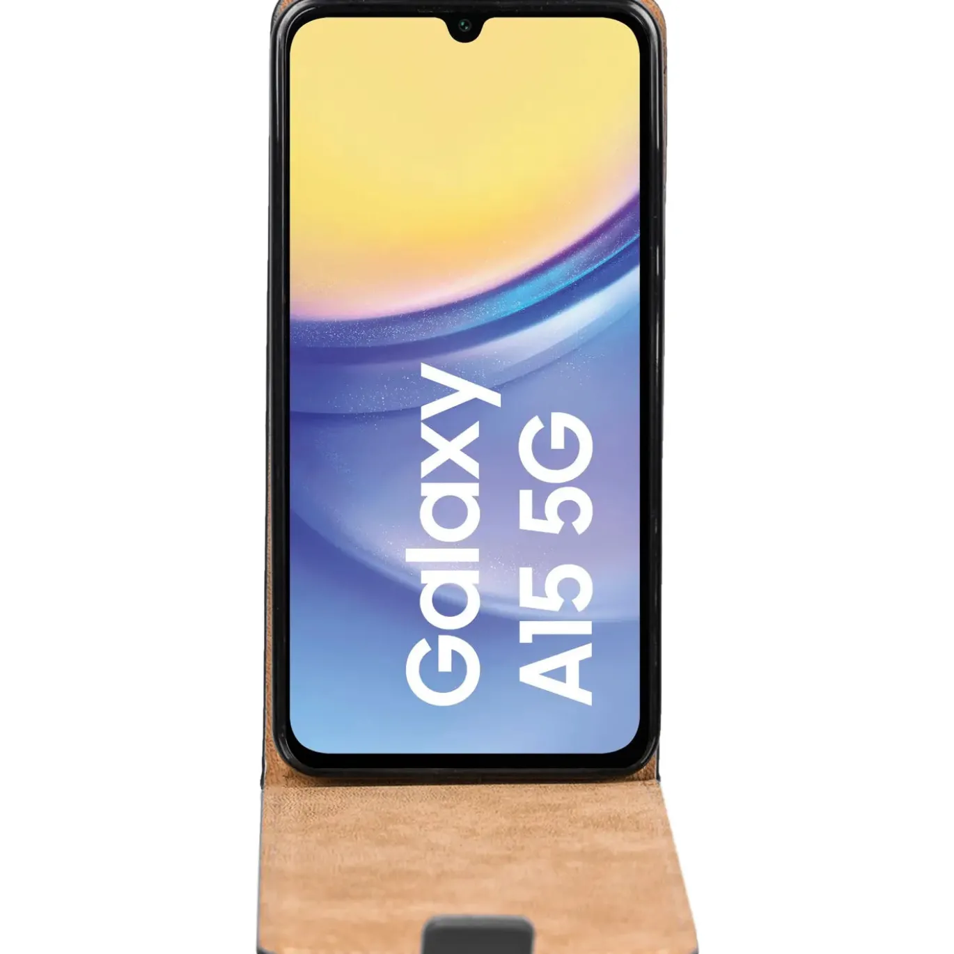 Samsung Galaxy A15 4G / 5G - Flip Hülle, horizontal klappbar