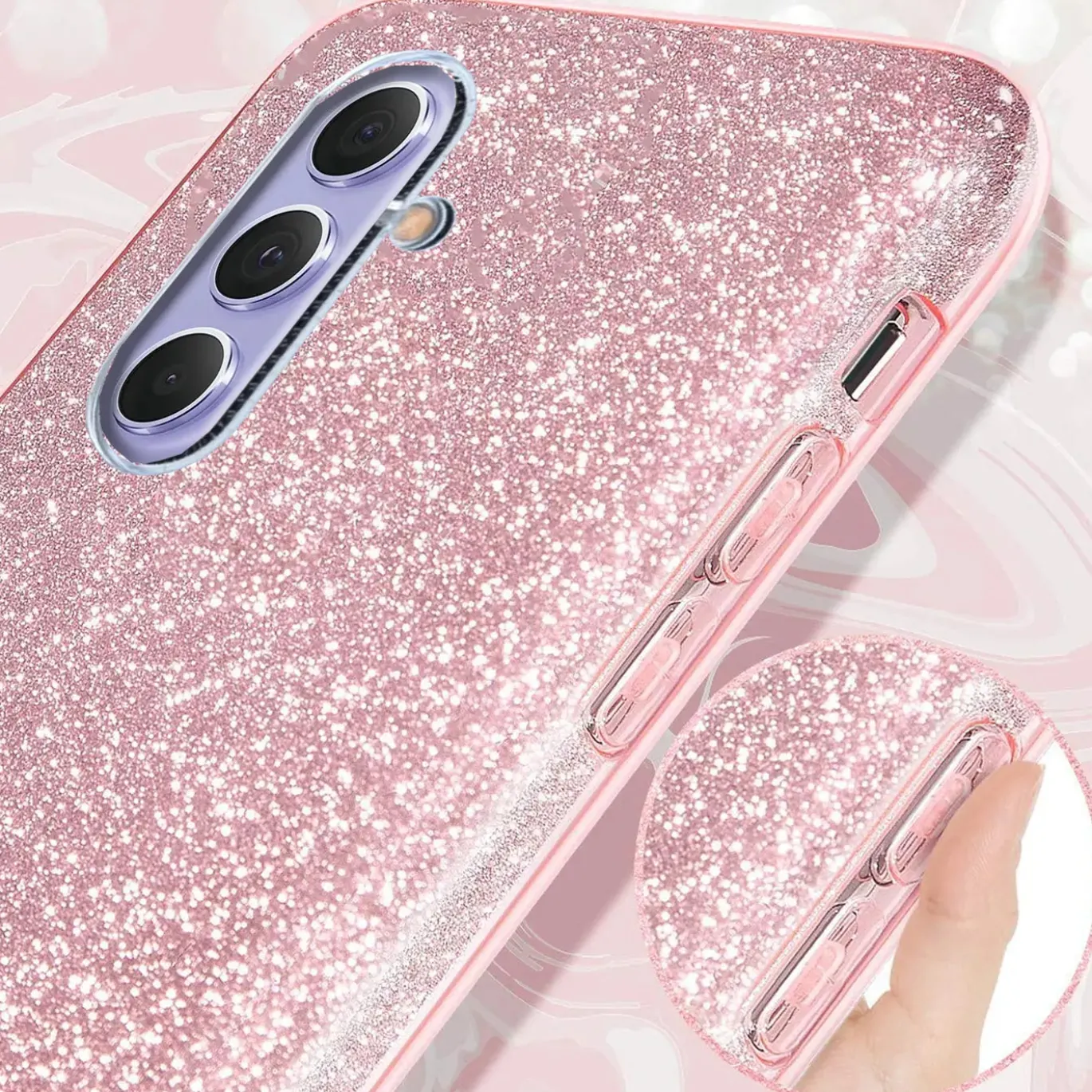 Samsung Galaxy A14 4G / 5G - Glitzer TPU Hülle