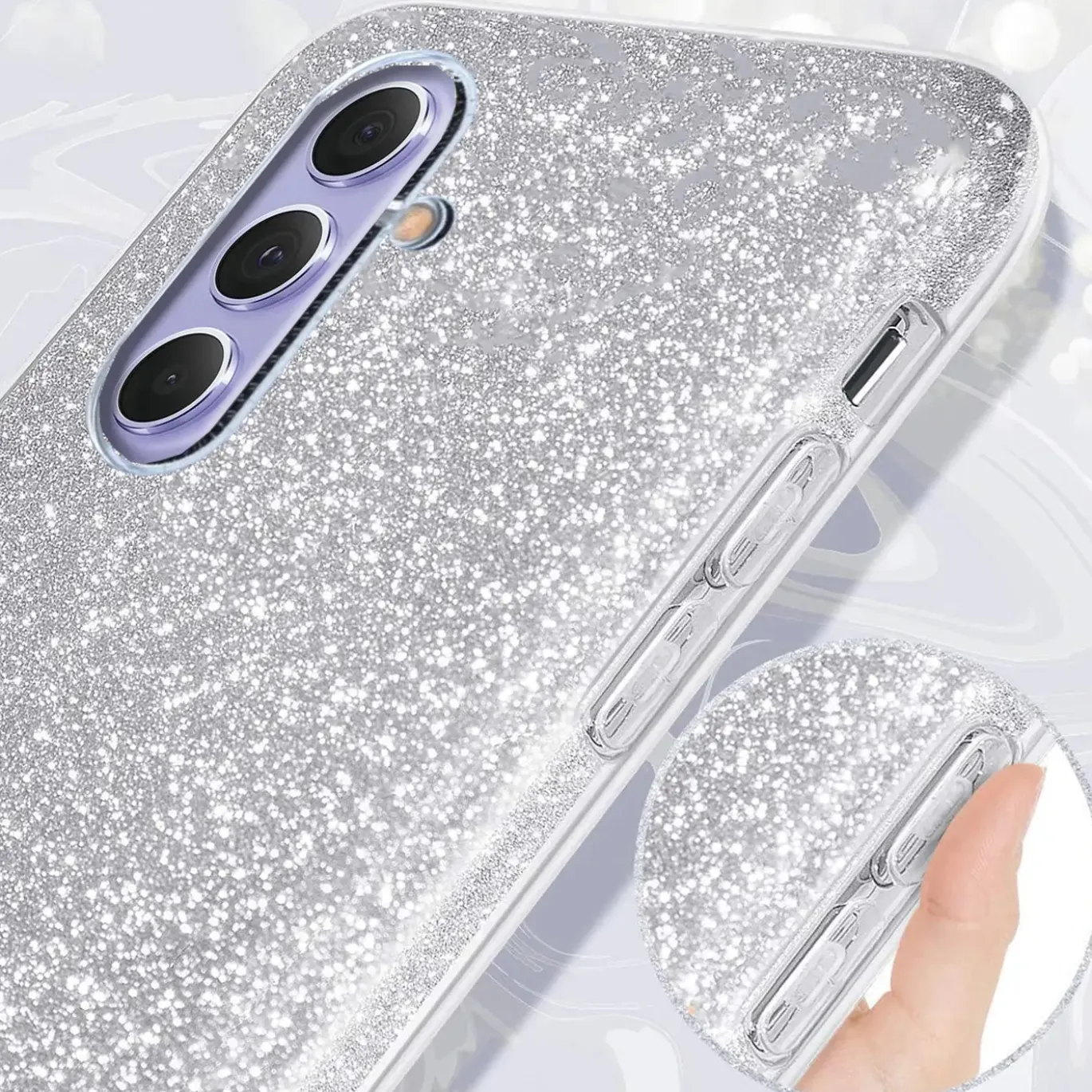 Samsung Galaxy A14 4G / 5G - Glitzer TPU Hülle