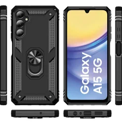 Samsung Galaxy A15 4G / 5G - Outdoor Hardcase mit Ringhalter