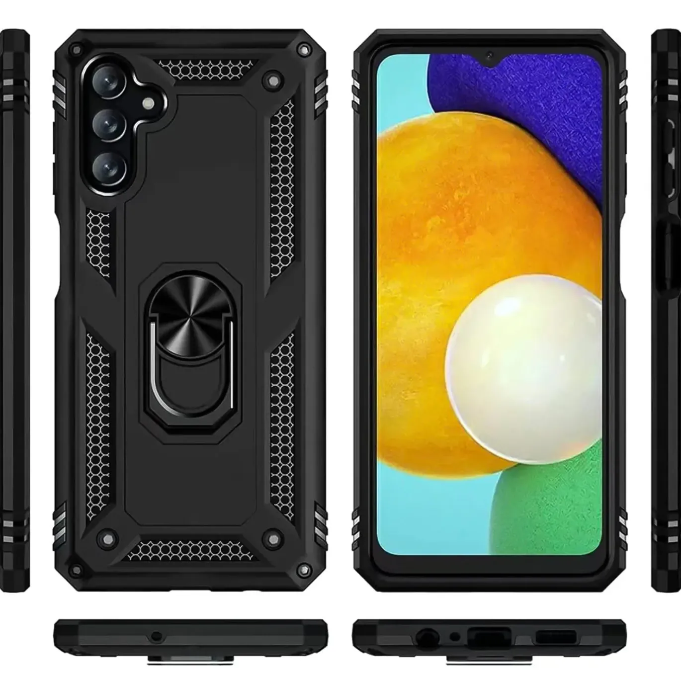 Samsung Galaxy A14 4G / 5G - Outdoor Hardcase mit Ringhalter