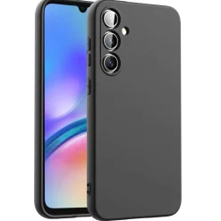 Samsung Galaxy A15 4G / 5G - Silikon Case mit Mikrofaser-Innenseite