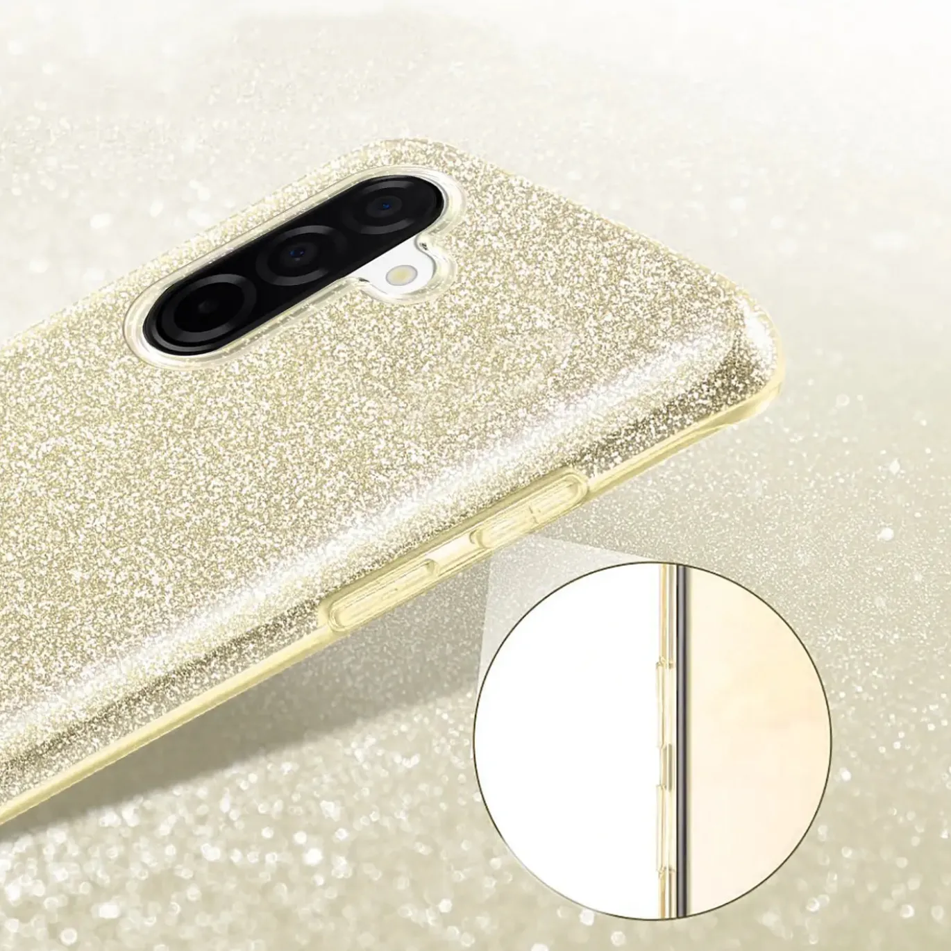 Samsung Galaxy A17 5G - Glitzer TPU Hülle