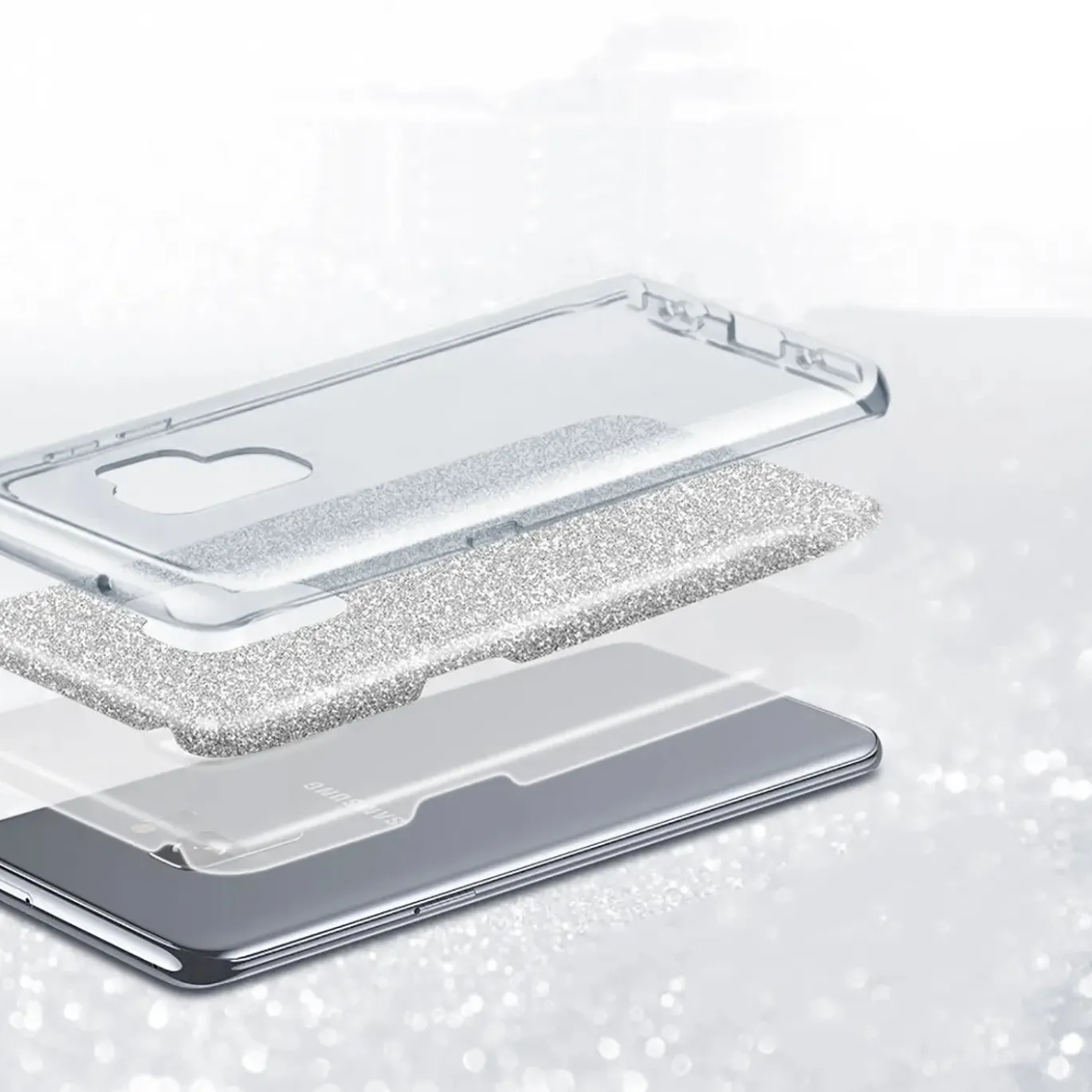 Samsung Galaxy A26 5G - Glitzer TPU Hülle