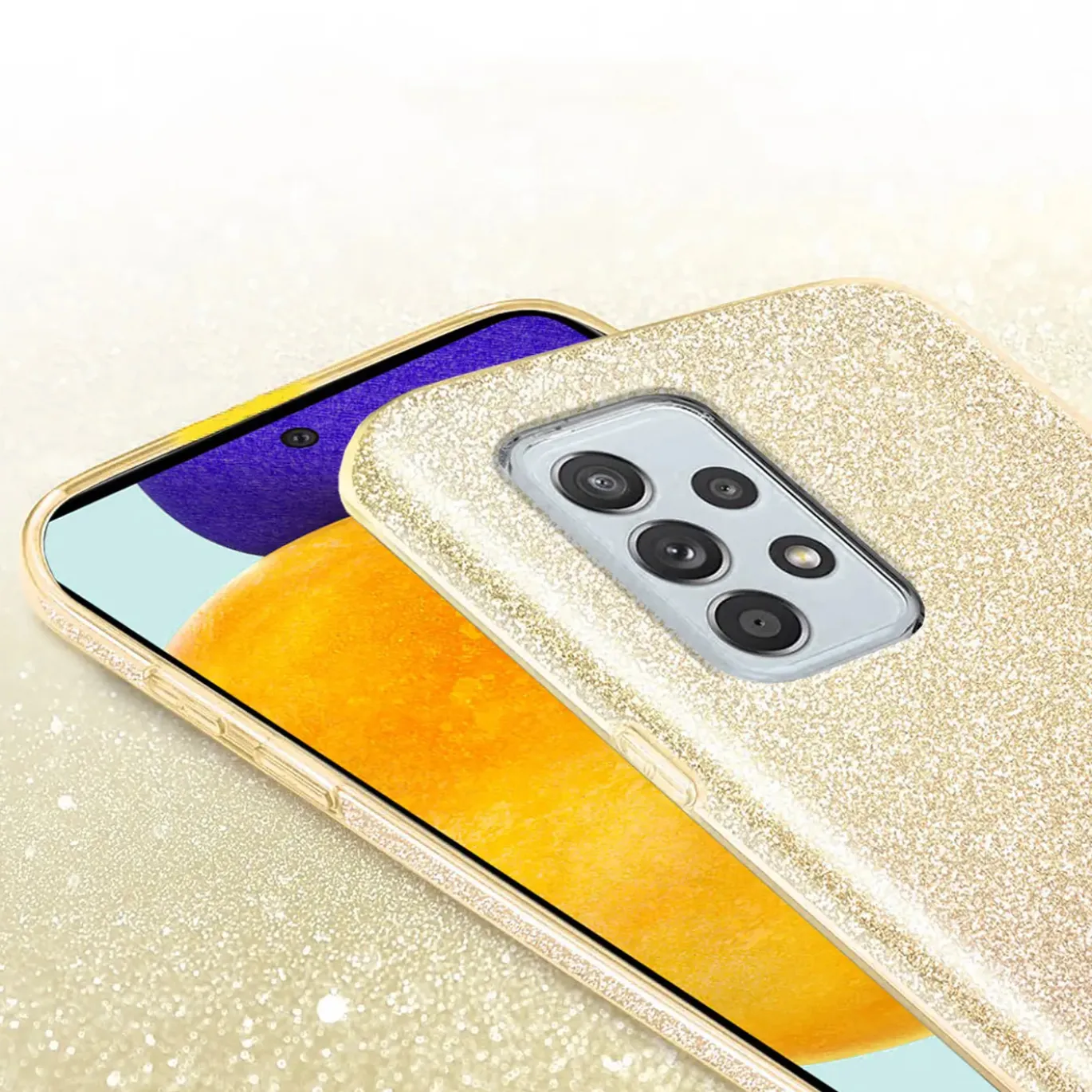 Samsung Galaxy A53 5G - Glitzer TPU Hülle