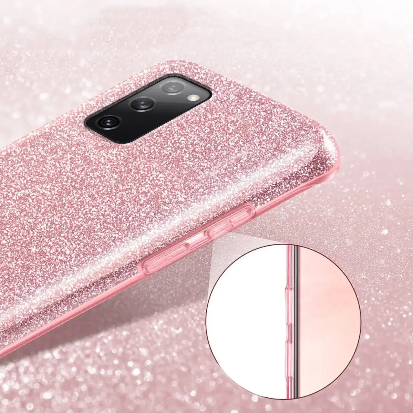Samsung Galaxy A53 5G - Glitzer TPU Hülle