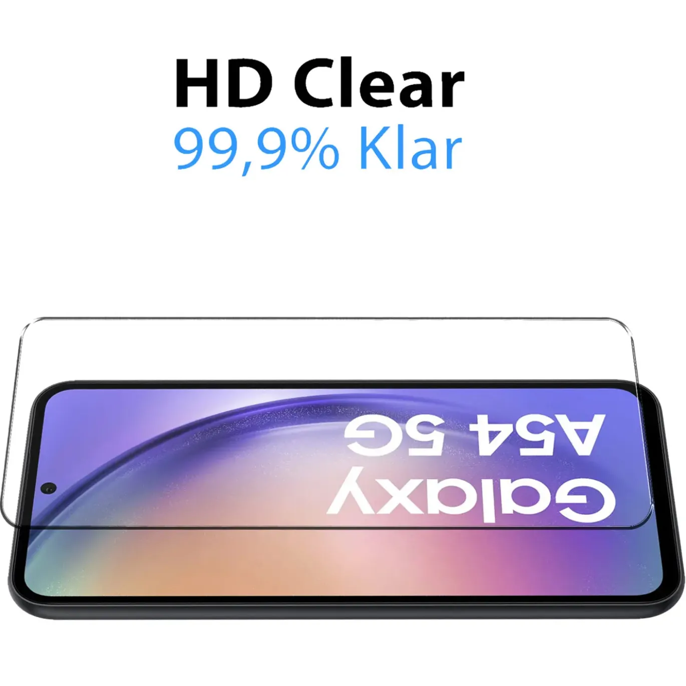 Samsung Galaxy A54 5G - 9H Displayschutzfolie 2x Display & Kamera