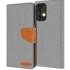Samsung Galaxy A23 5G - Jeanslook Klapphülle mit Kartenfach