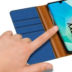 Samsung Galaxy A26 5G - Jeanslook Klapphülle mit Kartenfach