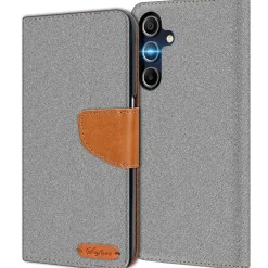 Samsung Galaxy A16 5G - Jeanslook Klapphülle mit Kartenfach