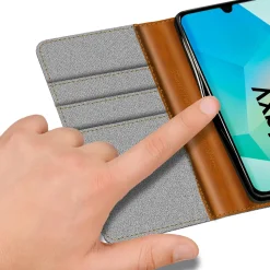 Samsung Galaxy A16 5G - Jeanslook Klapphülle mit Kartenfach