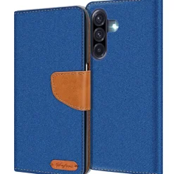 Samsung Galaxy A36 5G - Jeanslook Klapphülle mit Kartenfach