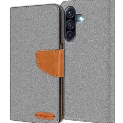 Samsung Galaxy A56 5G - Jeanslook Klapphülle mit Kartenfach