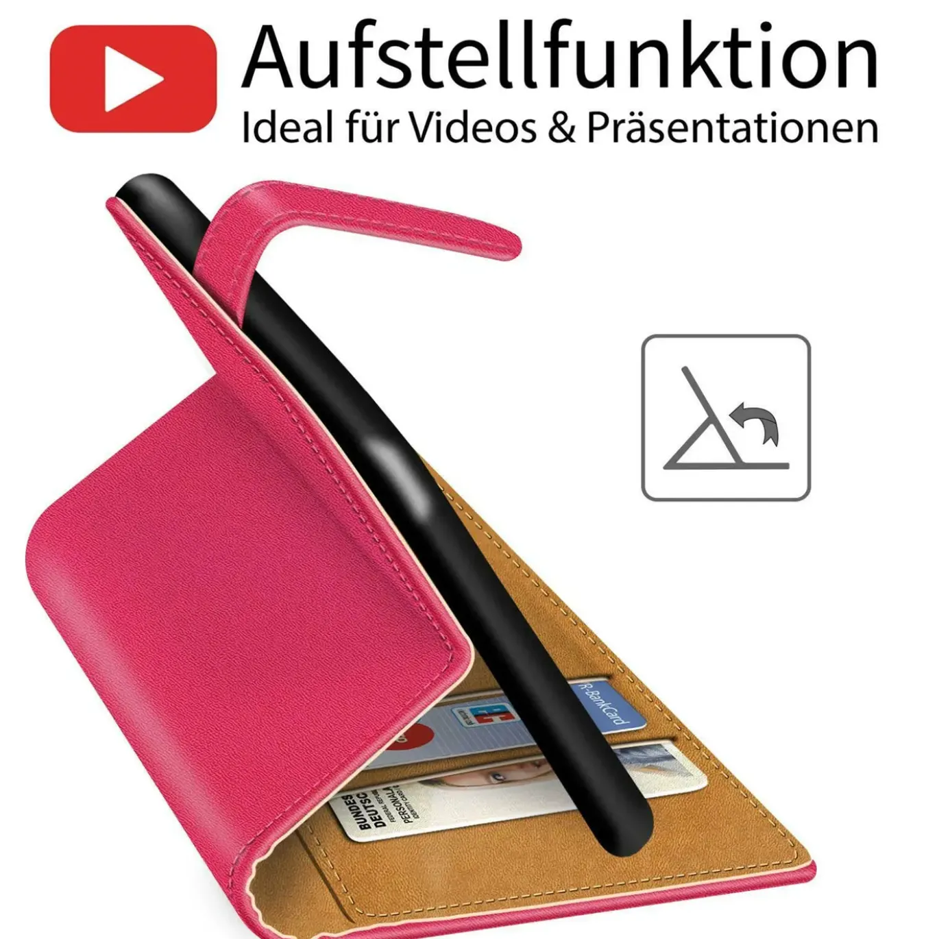 Samsung Galaxy A56 5G - Klapphülle mit Kartenfächern