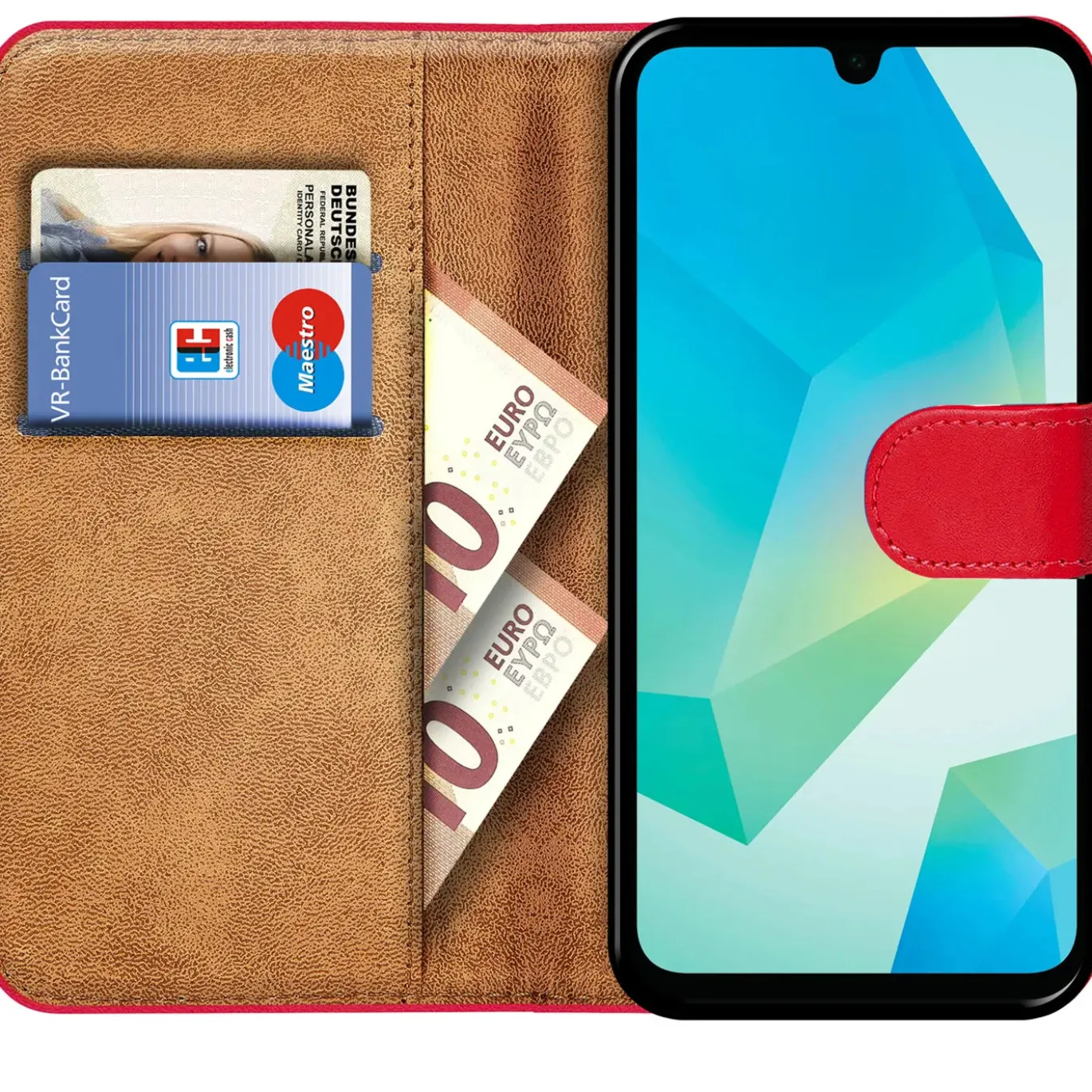 Samsung Galaxy A16 5G - Klapphülle mit Kartenfächern