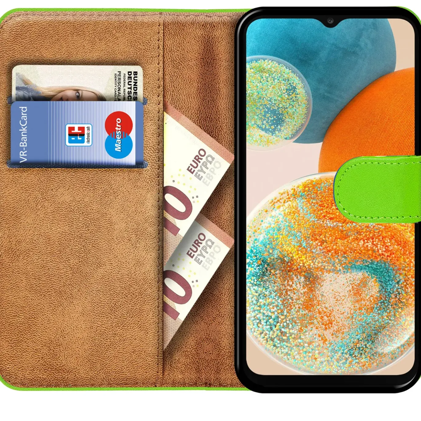 Samsung Galaxy A23 5G - Klapphülle mit Kartenfächern