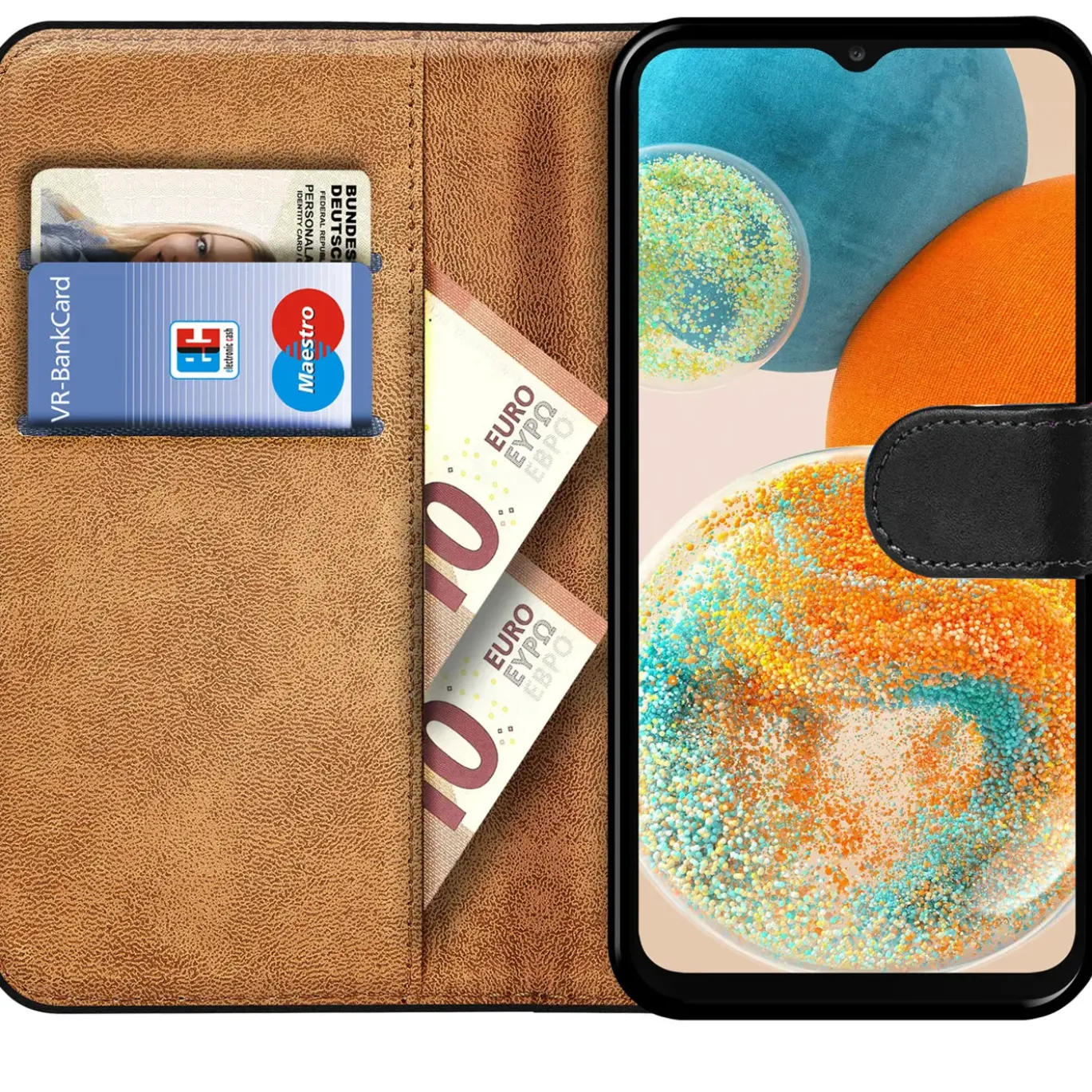 Samsung Galaxy A23 5G - Klapphülle mit Kartenfächern
