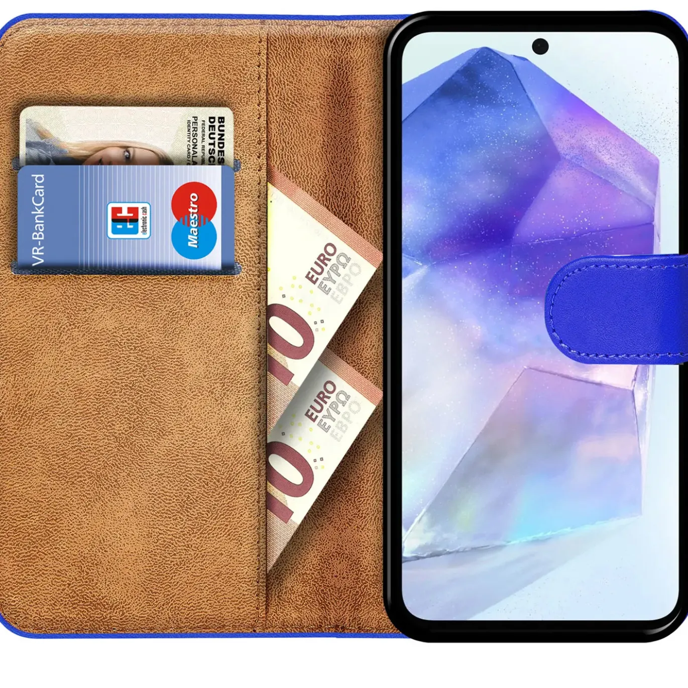 Samsung Galaxy A36 5G - Klapphülle mit Kartenfächern