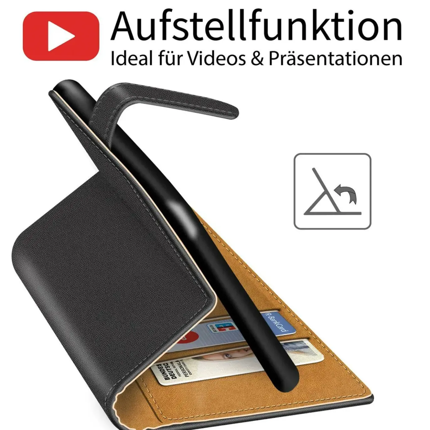 Samsung Galaxy A25 5G - Klapphülle mit Kartenfächern