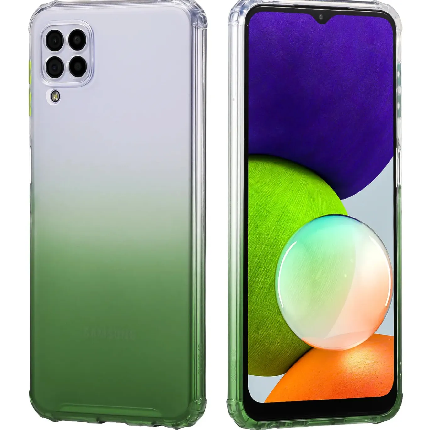 Samsung Galaxy A22 4G / M32 / M22 - Farbverlauf Hülle ultra dünn