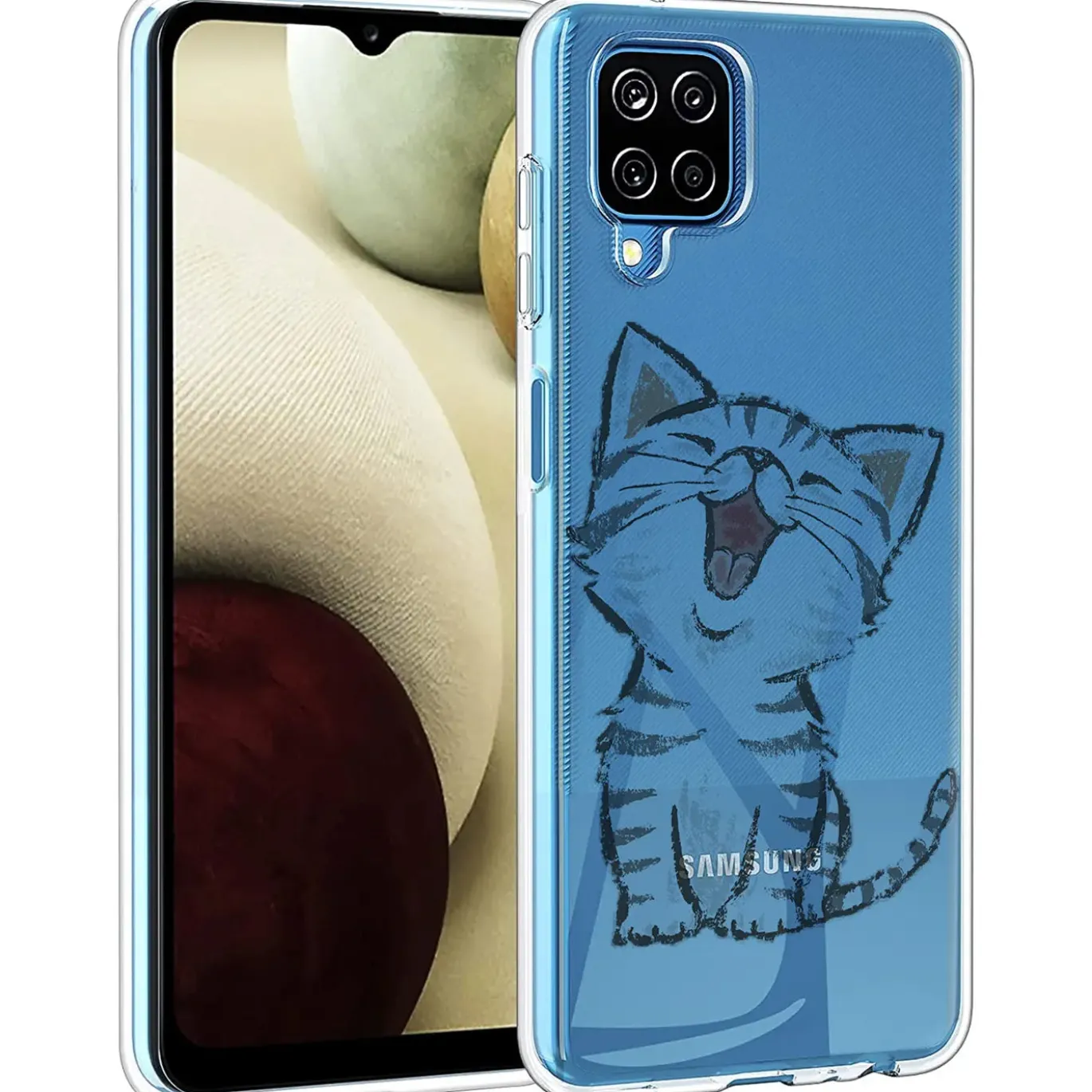 Samsung Galaxy A22 4G / M32 / M22 - TPU Case mit Motivdruck