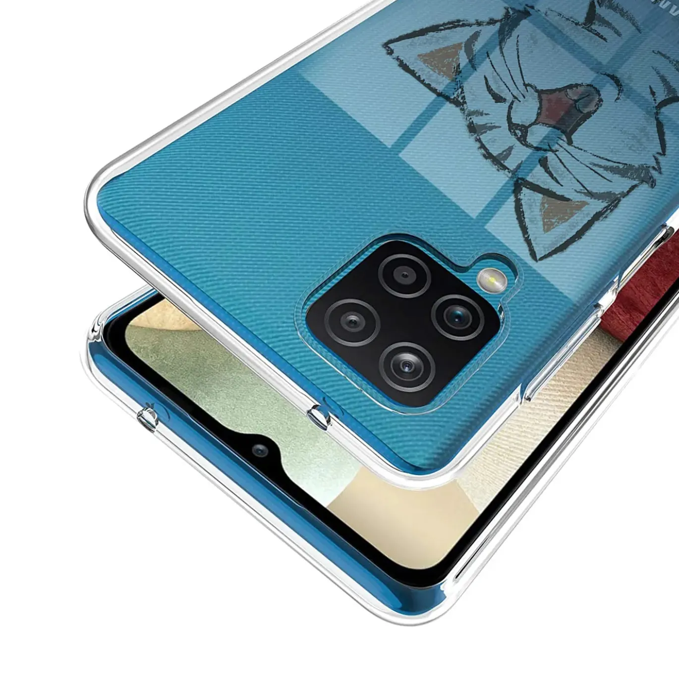 Samsung Galaxy A22 4G / M32 / M22 - TPU Case mit Motivdruck