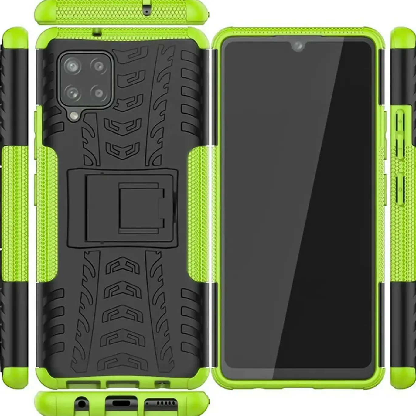 Samsung Galaxy A22 4G / M32 / M22 - Outdoor Hülle 2-teiliges Schutzcase