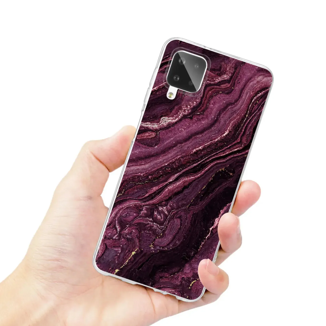 Samsung Galaxy A22 4G / M32 / M22 - Marmor & Sand Design Hülle