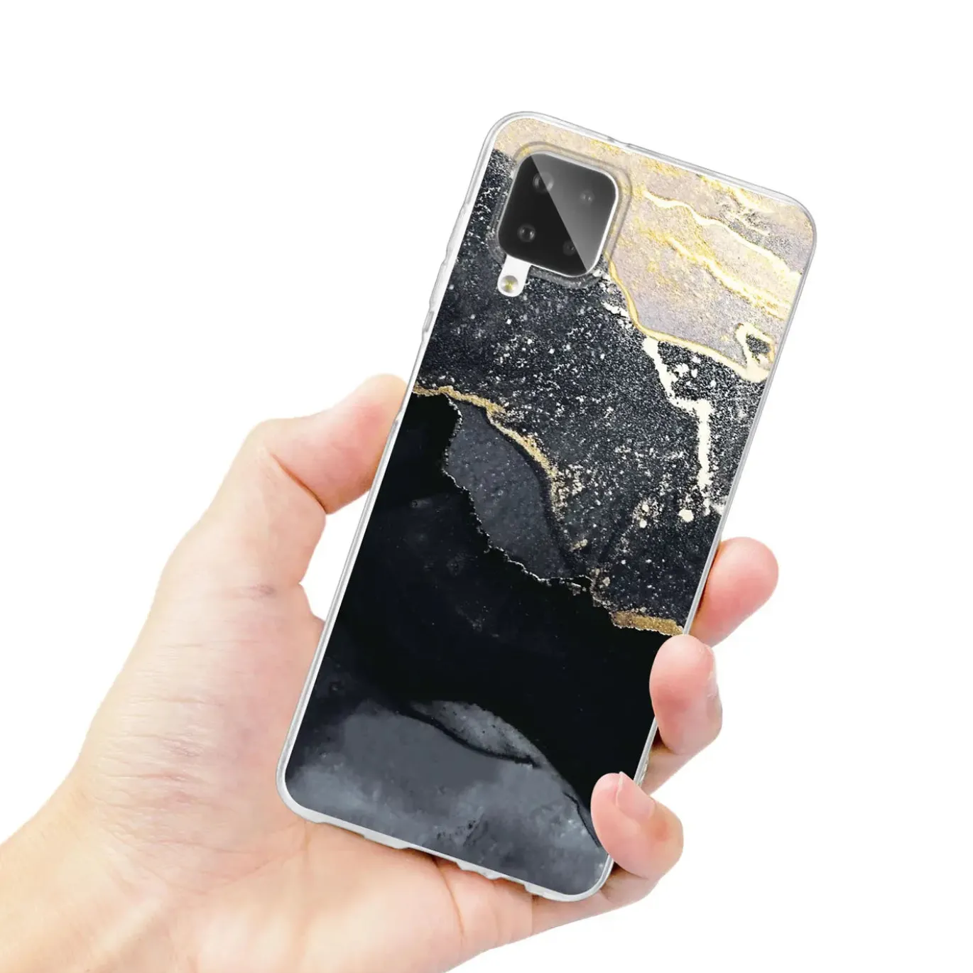 Samsung Galaxy A22 4G / M32 / M22 - Marmor & Sand Design Hülle