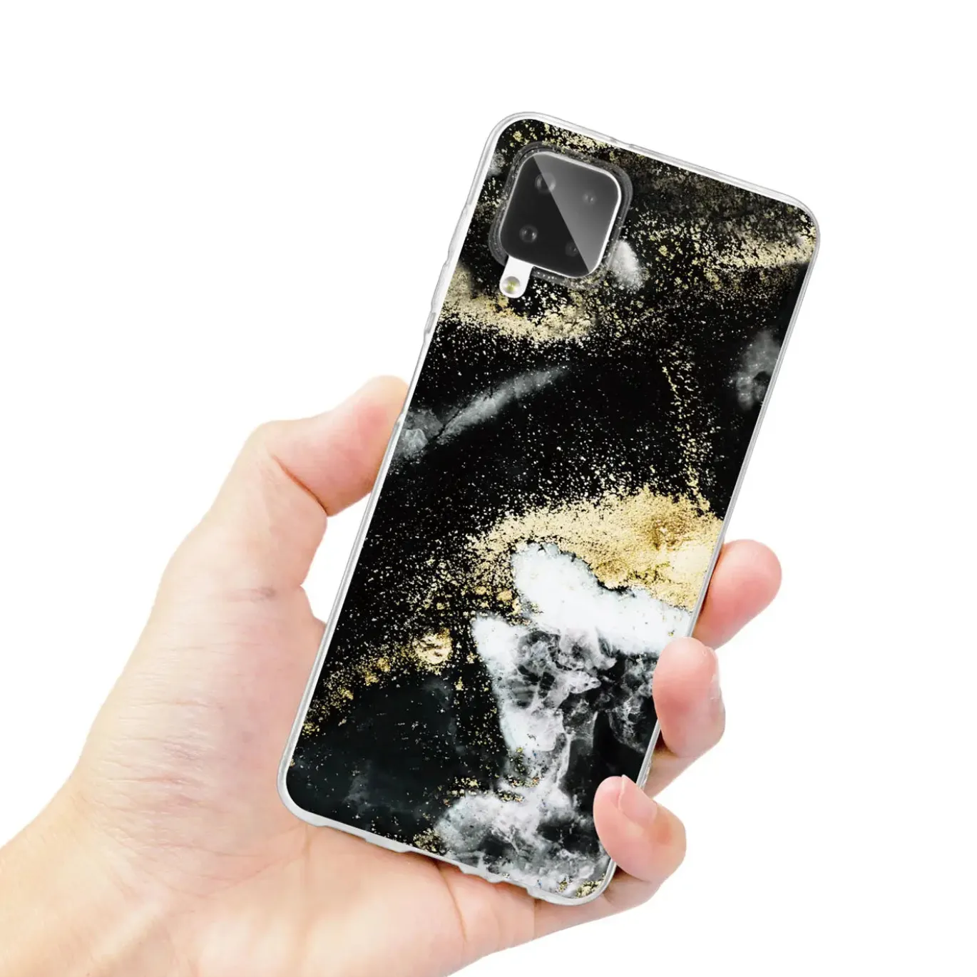 Samsung Galaxy A22 4G / M32 / M22 - Marmor & Sand Design Hülle