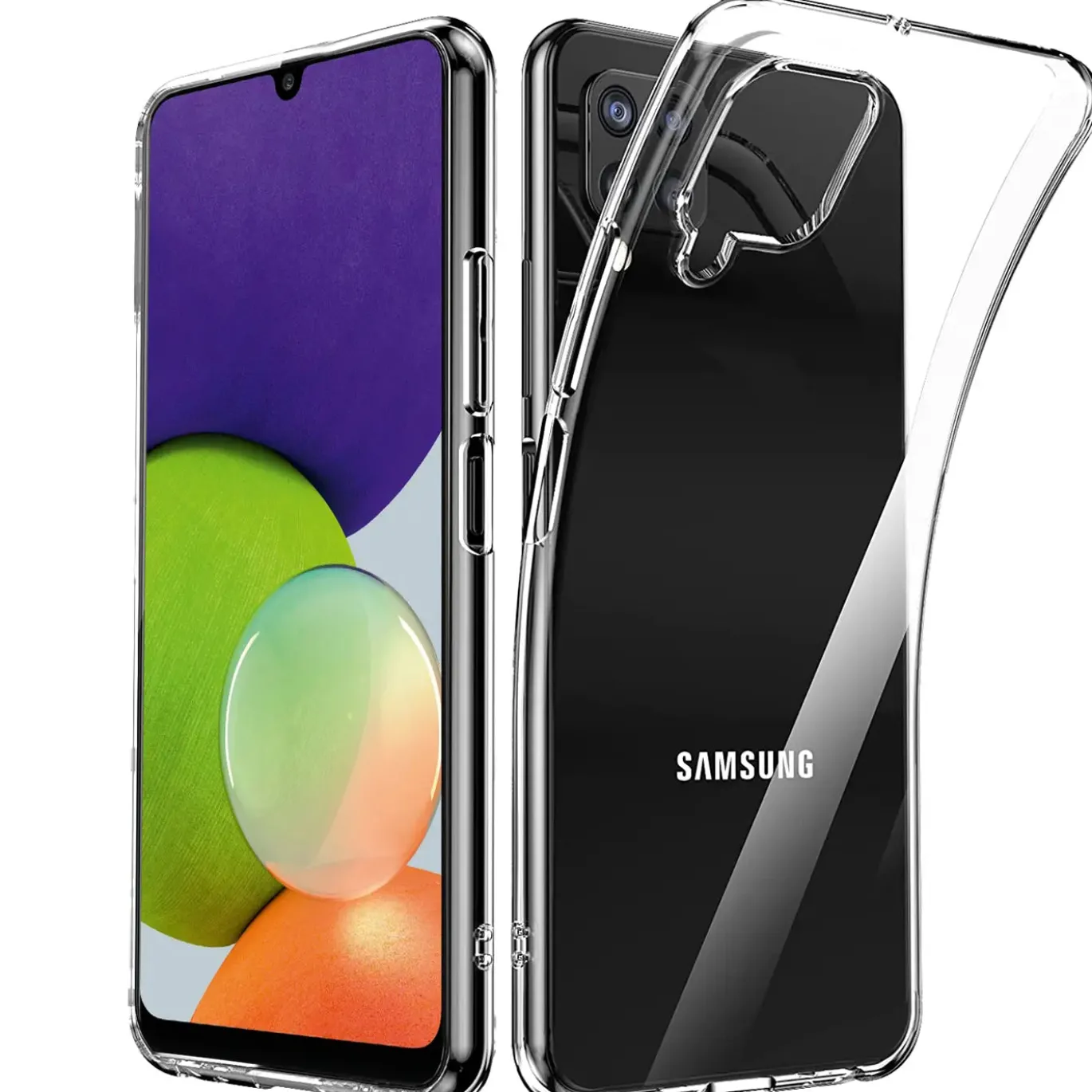 Samsung Galaxy A22 4G / M32 / M22 - Slim Clear Case Hülle