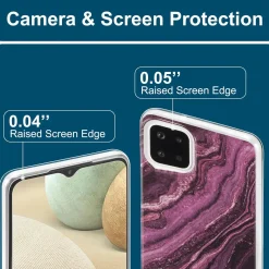 Samsung Galaxy A22 5G - Marmor & Sand Design Hülle