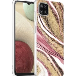 Samsung Galaxy A22 5G - Marmor & Sand Design Hülle