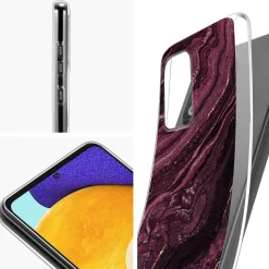 Samsung Galaxy A13 4G - Marmor & Sand Design Hülle
