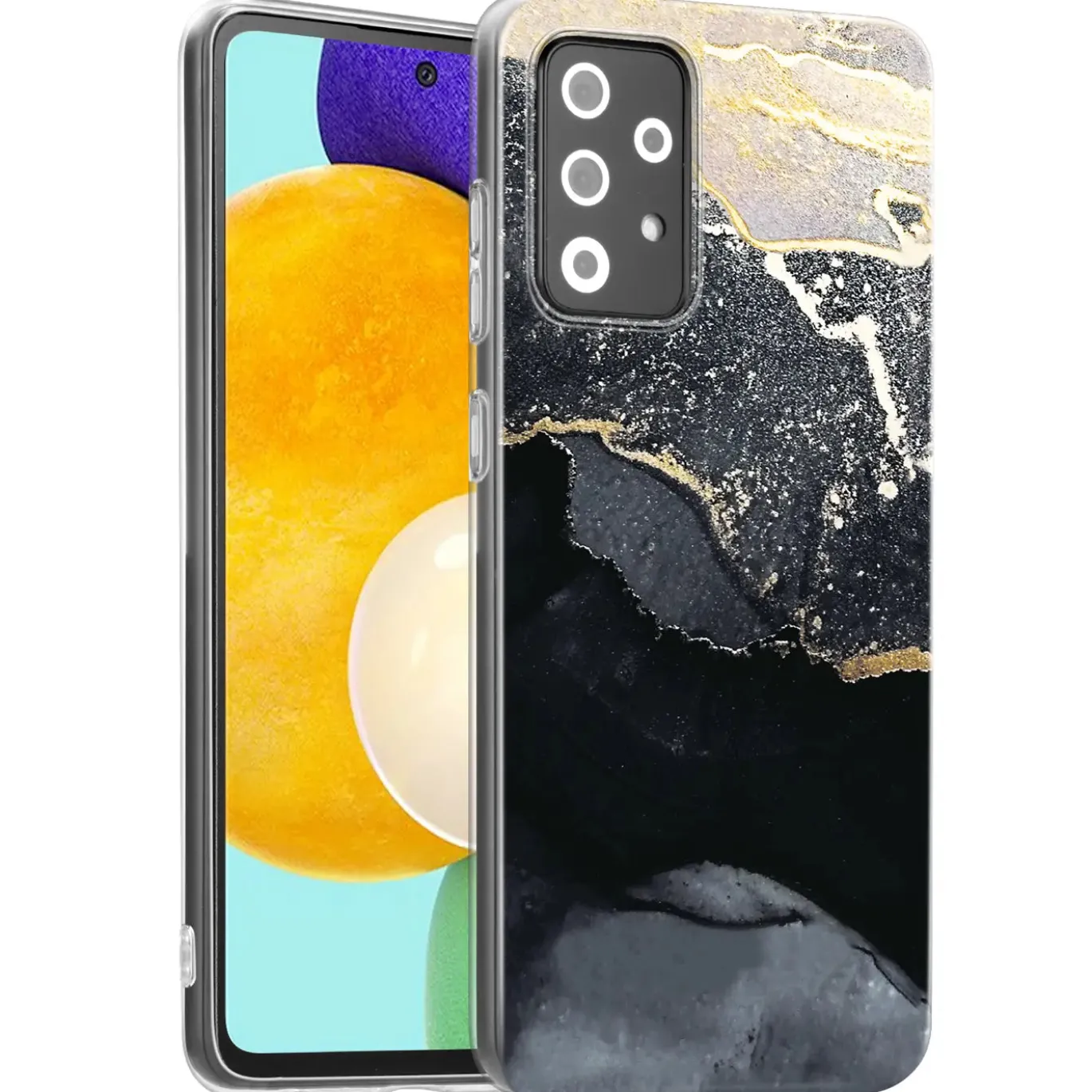 Samsung Galaxy A33 5G - Marmor & Sand Design Hülle