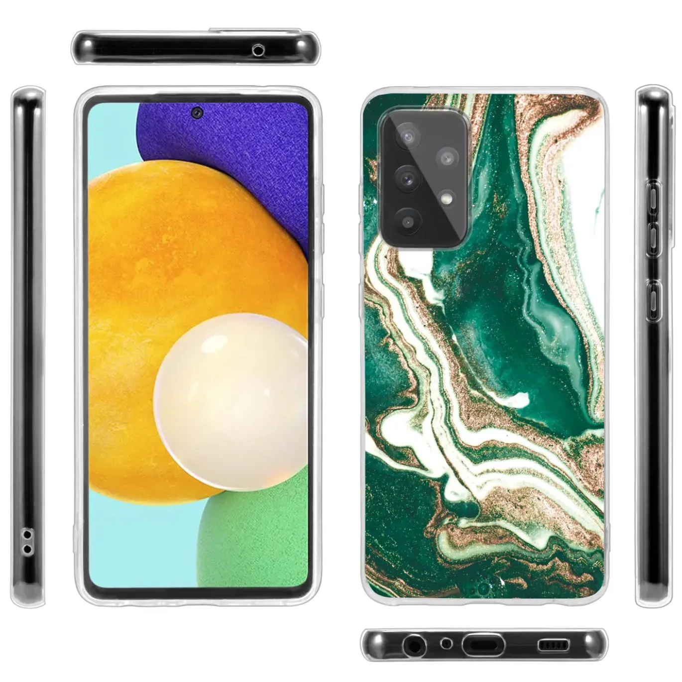 Samsung Galaxy A33 5G - Marmor & Sand Design Hülle