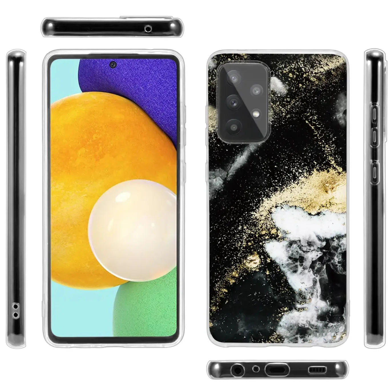 Samsung Galaxy A33 5G - Marmor & Sand Design Hülle