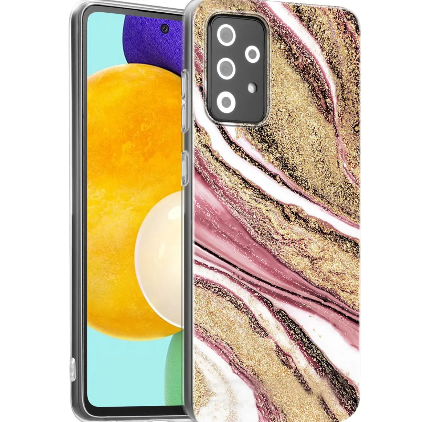 Samsung Galaxy A33 5G - Marmor & Sand Design Hülle