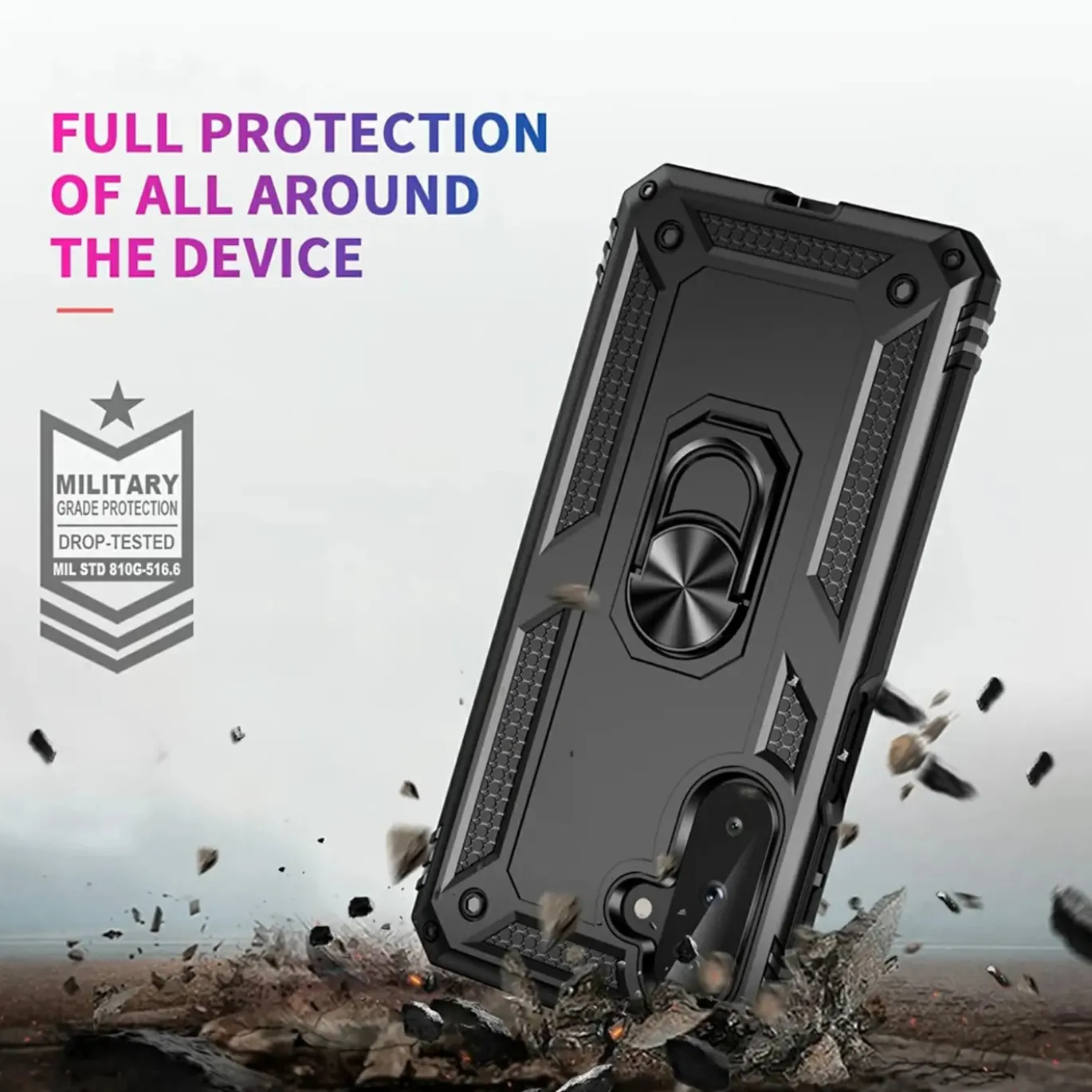 Samsung Galaxy A17 5G - Outdoor Hardcase mit Ringhalter