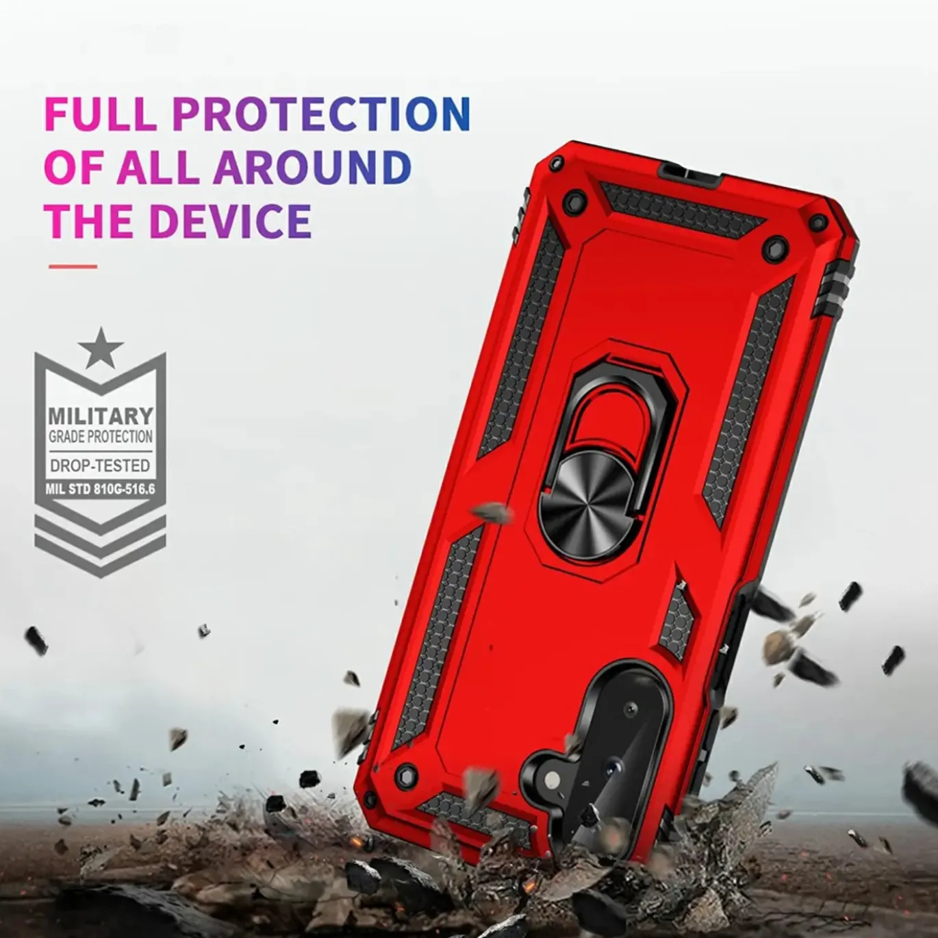 Samsung Galaxy A17 5G - Outdoor Hardcase mit Ringhalter