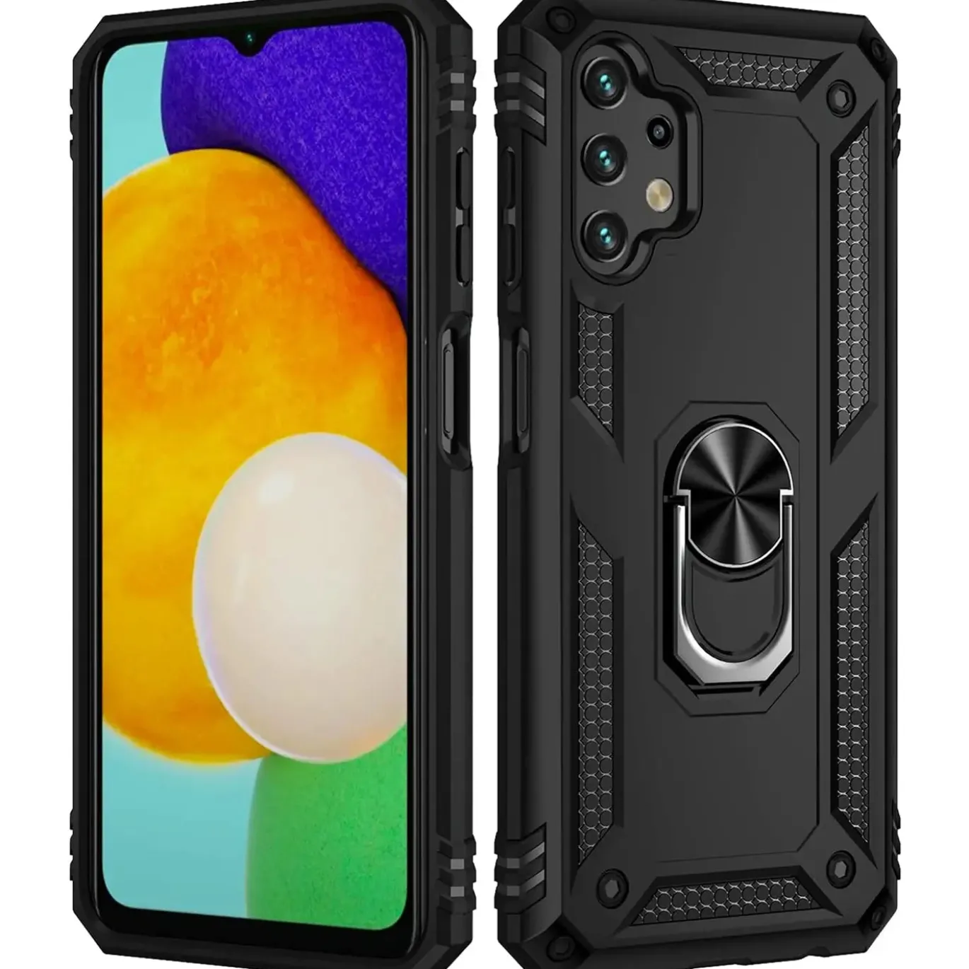 Samsung Galaxy A32 5G - Outdoor Hardcase mit Ringhalter