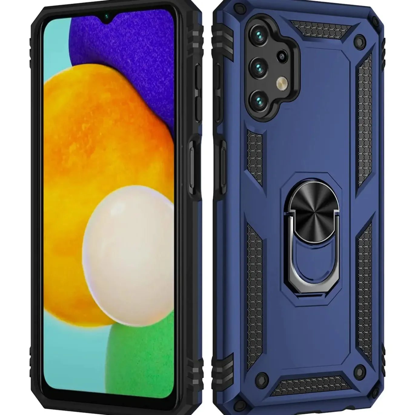 Samsung Galaxy A32 5G - Outdoor Hardcase mit Ringhalter