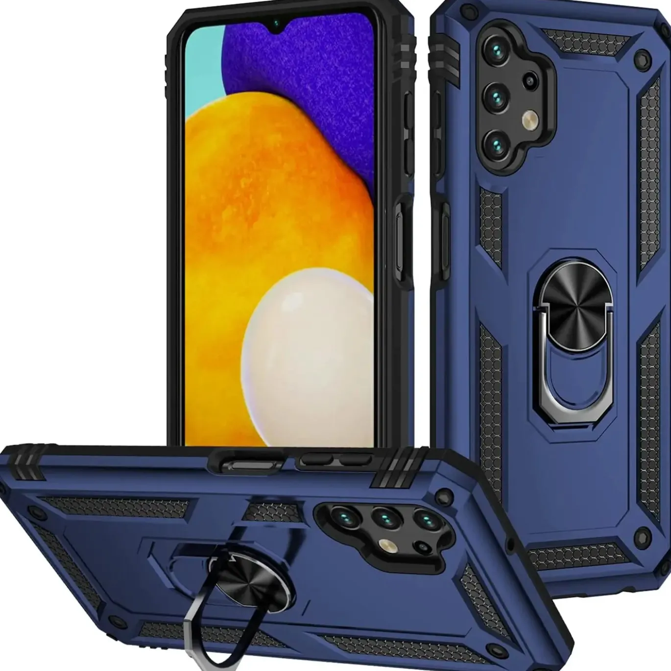 Samsung Galaxy A32 5G - Outdoor Hardcase mit Ringhalter