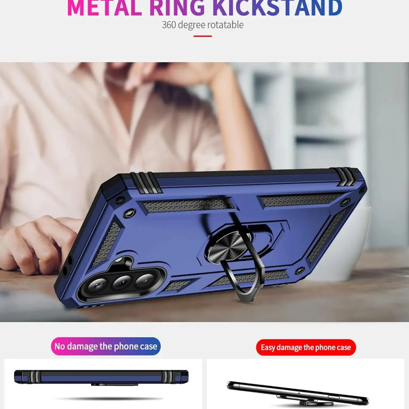 Samsung Galaxy A36 5G - Outdoor Hardcase mit Ringhalter