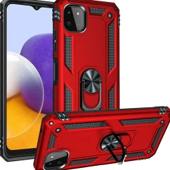 Samsung Galaxy A22 5G - Outdoor Hardcase mit Ringhalter