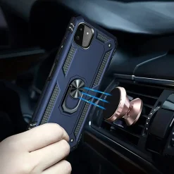 Samsung Galaxy A22 5G - Outdoor Hardcase mit Ringhalter