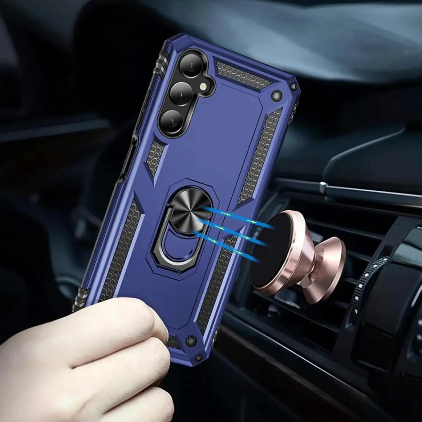 Samsung Galaxy A25 5G - Outdoor Hardcase mit Ringhalter