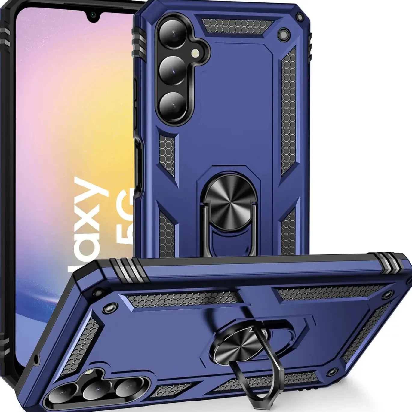Samsung Galaxy A25 5G - Outdoor Hardcase mit Ringhalter