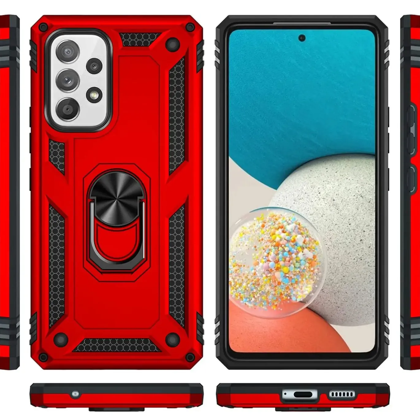 Samsung Galaxy A53 5G - Outdoor Hardcase mit Ringhalter