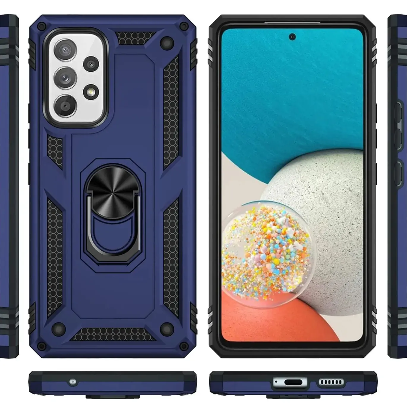 Samsung Galaxy A53 5G - Outdoor Hardcase mit Ringhalter
